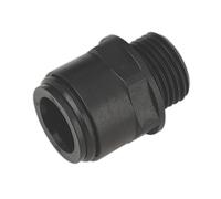 Adaptateur Droit Sealey 15Mm 1/2"Bsp Paquet De 2 Speedfit Cas15Sa