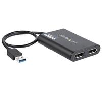 Adaptateur Dual DisplayPort USB3.0, 4K 60HZ - STARTECH