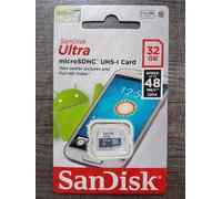 SanDisk Carte mémoire Ultra microSDHC 16 Go (aussi en 8, 32 et 64 Go)