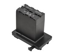 Adaptateur Dummy Batterie V-Mount vers NP-F avec verrou de sécurité, 220g