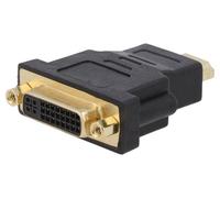 Adaptateur DVI-D-18+1- femelle HDMI prise male - noir