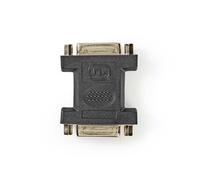 Adaptateur DVI | DVI-I 24+5-Pin Femelle | DVI-I 24+5-Pin Femelle | Nickelé | Droit | PVC | Noir | Sachet plastique