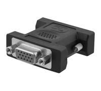 Adaptateur DVI M/DB15 VGA F - TNB - Noir - Haute Densité - Transforme DVI en VGA