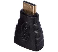 HDSupply HA030 Adaptateur (Mini HDMI C mâle (19pol) vers HDMI A femelle (19pol)), noir