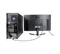 Adaptateur DVI vers DisplayPort avec alimentation USB - Convertisseur vidéo DVI vers DP - 1920 x 1200 - Adaptateur vidéo - liaison double - DVI-D (M)