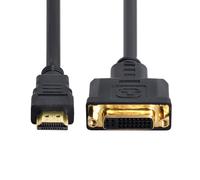 ¿Adaptateur DVI vers HDMI 24+5¿ ¿ Connectique Bidirectionnelle PC/Écran 4K [CAB4194175]