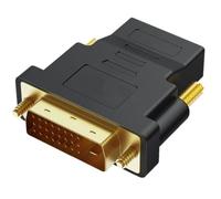 Adaptateur DVI vers HDMI - Phonillico - 1080p Full HD - Résolution 1920x1200 - Noir - Bidirectionnel