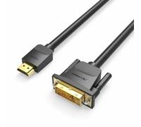 Adaptateur DVI vers HDMI Vention ABFBF Noir 1 m