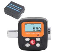 Adaptateur dynamométrique 1/2 digital 6-200 Nm avec alarme sonore et écran rétroéclairé - Précision élevée, facile à lire, idéal pour outillage mécanique et auto