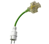Adaptateur E 16A à deux trous A 30A à trois broches avec câble adapté au générateur de prise 220V(E 2-hole plug)