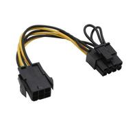 Adaptateur électrique interne - INLINE - 6 broches -> 8 broches - Accessoire pour ordinateur