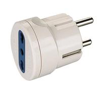 Adaptateur Électrique Poly pool PP0451, Couleur Blanche, Compact Et Tions pour