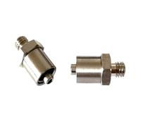 Adaptateur en acier inoxydable for seringue/distributeur/machine, connecteur Luer Lock mâle vers filetage M6