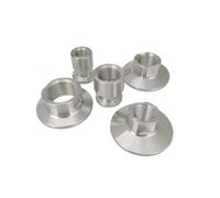 Adaptateur en acier inoxydable TC Tri Clamp femelle, 1 pièce G1/4" 3/8" 1/2" 3/4" 1" femelle x 1,5" for raccord de tuyauterie SS304(G Thread,TC 25.4MM_1")