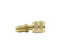 Adaptateur En Laiton De Pompe À Vide R410a 5/16, Coupleurs Rapides À 1/4 for Couplage De Climatisation(Type C 2pcs)