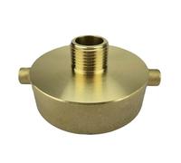 Adaptateur en laiton NST femelle x 3/4" mâle en laiton pour bornes d'incendie et situations d'urgence Adaptateur de tuyau en laiton