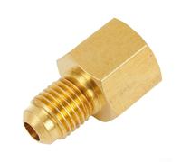 Adaptateur en laiton pour connecter des régulateurs d'azote à des conduites de gaz SAE standard via G1/4 et 1/4 SAE