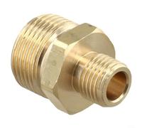 Adaptateur en laiton pour nettoyeur haute pression Bosch et Karcher K-Series, rapide pour lavage de voiture haute pression et tuyau d'arrosage (E)