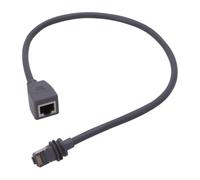 Adaptateur en matériau TPE améliorant votre vitesse Internet Starlink V3 via une interface de connexion RJ45 fiable (0,5 mètre)