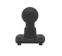 Adaptateur en métal 4 trous 25 mm vers 25 mm en caoutchouc pour Arkon Rugged Mount Series Retail Black Camera DVR Accessoires