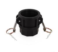 Adaptateur en polypropylène robuste de 5 cm pour chimie et eaux usées | Pour type D, largeur nominale de 5 cm, maintien sûr, empêche les fuites, idéal pour les eaux sales