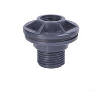 Adaptateur en PVC 1/2" pour intégration dans la filtration d'aquarium, la circulation des aquariums, les systèmes d'irrigation, les piscines et la plomberie d'étang à poissons (25 mm)