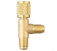 Adaptateur en T à connexion rapide haute fiabilité pour R22 R12 R134 avec SAE 1/4