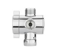 Adaptateur en T à trois voies 1/2 pouce for WC, bidet et pommeau de douche : connecteur adaptateur for interrupteur fonctions