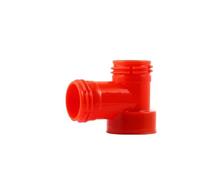 Adaptateur en t de bouchon de carbonatation en plastique, bouchon de remplissage de bouteilles PET de soude sans oxygène, adaptateur pratique à 3 voies 3 pièces/lot