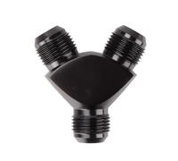 Adaptateur en Y en aluminium avec 3 ports pour tuyau de carburant AN6 AN8 AN10, joint de tuyau d'huile pour voiture et camion