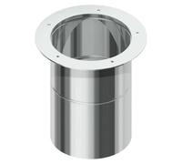 Adaptateur enfichable pour extracteur de fumée DIAJEKT (S) - Kutzner & Weber RSD-A 250180 für Rauchsauger RSD 250 (S) und Rohrdurchmesser 180 mm