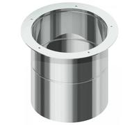 Adaptateur enfichable pour extracteur de fumée DIAJEKT (S) - Kutzner & Weber RSD-A 350/350 pour extracteur de fumée RSD 350 (S) et diamètre de tuyau 350 mm