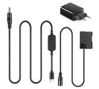 Adaptateur EP-5A USB-C Kit de coupleur CC Batterie de Remplacement EN-EL14/EN-EL14A pour Nikon D3100 D3200 D3300 D3400 D3500 D5100 D5200 D5300 D5500 D5600