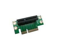 KALEA-INFORMATIQUE Adaptateur équerre Type Riser à 90° pour Fente PCIe x4 pour Monter à l'horizontale Une Carte PCI Express x1 x2 x4