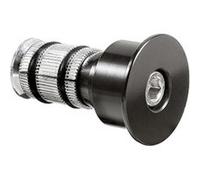 Humpert ergotec Adaptateur pour rétroviseur sur guidon M-88 Noir/Argent