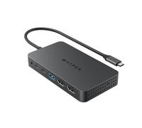 Adaptateur et convertisseur Hyper HUB USB C 7 EN 1 DOUBLE HDMI 4K HD70002GL