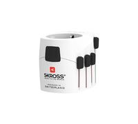 Adaptateur et convertisseur - SKROSS - 3 POLES 150 Pays - Universel - Blanc - 1750W