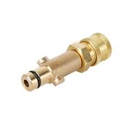 Adaptateur et Nettoyeur Haute Pression Connecteur de Bouteille de Canon en Mousse de cuivre Adaptateur Femelle en Laiton de Pot de Pistolet à Lance en Mousse de Neige pour la série Nilfisk Gerni