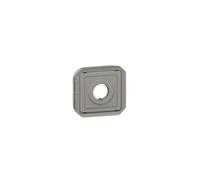 Adaptateur étanche Plexo pour fonctions Osmoz Ø22mm avec bague IP55 avec enjoliveur finition gris - 069568L - Legrand