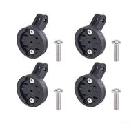 Adaptateur étendu pour support d'ordinateur de vélo Garmin, support avant en plastique pour fixer l'appareil photo ou le phare sous le GPS, kit d'accessoires de vélo noir (ensemble B)