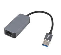Adaptateur Ethernet 2,5 G, Adaptateur Ethernet Plug and Play USB 3.0 vers RJ45, Aucun Pilote Nécessaire, Léger et Portable, Obtenez en Ligne en Quelques Secondes - Alliage