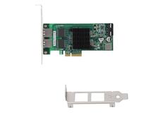 Adaptateur Ethernet double port, carte Ethernet haut débit utilisant un contrôleur Intel82576, carte d'interface réseau RJ45 pour serveur
