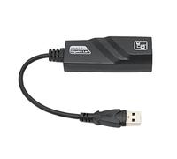 Adaptateur Ethernet Gigabit, Adaptateur réseau USB3.0 vers RJ45, convertisseur Ethernet Filaire Semi-Duplex intégral Auto MDIX avec Large compatibilité pour Mac Linux Android