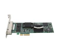 Adaptateur Ethernet Gigabit, Carte Réseau PCIe Gigabit, Professionnel 4 Ports RJ45 10 100 1000 Mbps pour Puce 82576 Go Adaptateur Ethernet Gigabit pour PC de Bureau et Ordinateur