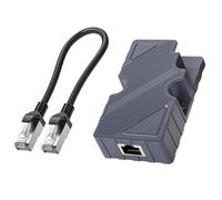 Adaptateur Ethernet haute vitesse pour câble parabolique connexion de conversion prend en charge des vitesses de données de 10/100/1000 Mb/s