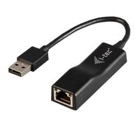 I-Tec Adaptateur Ethernet ADVANCE USB 2.0 vers RJ45 10/100 Mbps Noir
