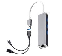 Adaptateur Ethernet LAN HUB 3 USB + câble OTG pour Fire Stick 2e GEN ou Fire TV3 TV Stick 1080P (full hd) non inclus, offre spéciale