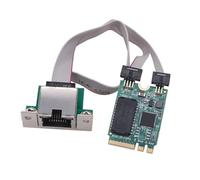 Adaptateur Ethernet M.2 A+E 2,5 G 2,5 G/1 G/100 M Gigabit M.2 Carte réseau 8125B RTL8125B Contrôle Rapide Kit de bureau