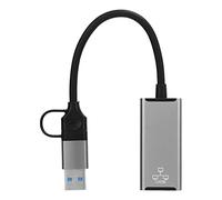 Adaptateur Ethernet Nutriess Gigabit Adaptateur USB Adaptateur Internet Adaptateur Professionnel à Haute Vitesse pour des Performances améliorées et Une connectivité Transparente