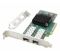 Adaptateur Ethernet PCIE x8/x16 10/25 GbE double port SFP28 avec chipset Mellanox ConnectX4 Lx MCX4121A-ACAT, carte serveur réseau 25 gigabit compatible Windows/Linux/VMare/OFED
